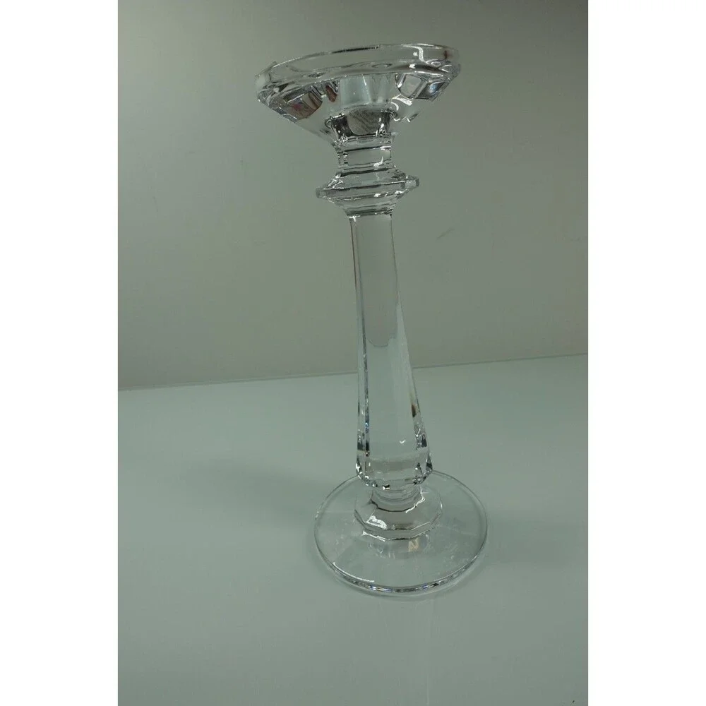 Waterford Crystal 10” Illuminology Faceted Candlestick Holder - New No Box